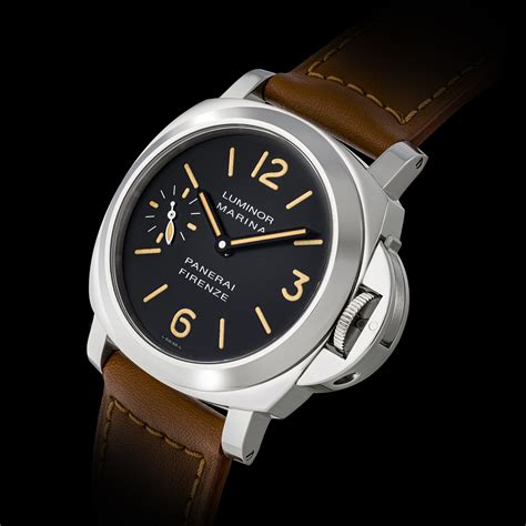 panerai firenze boutique edition zifferblatt silber